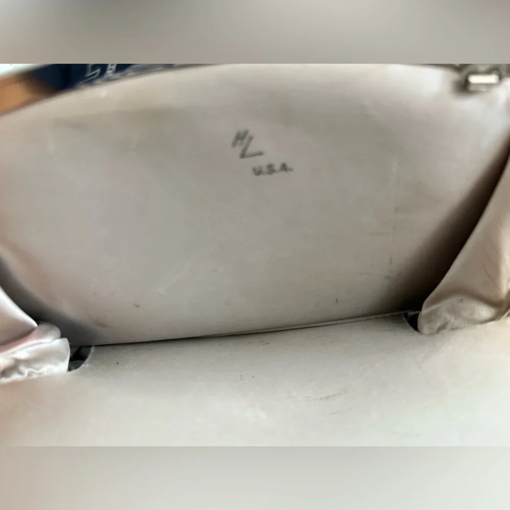 Vintage Harry Levine USA Silver Clutch - Picture 3 of 8